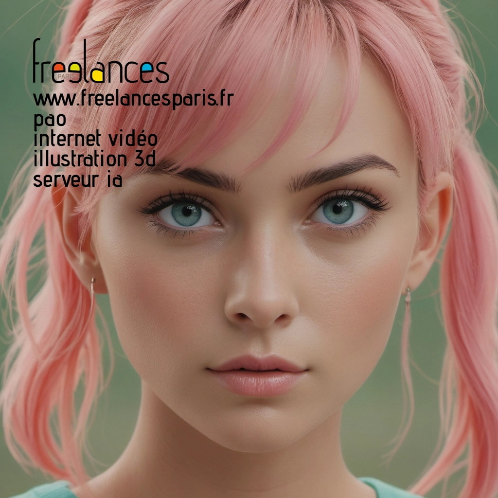 Pao mise en page internet vidéo illustration 3d serveur IA générative AI freelance paris studio de création magazines 8l3nejh0